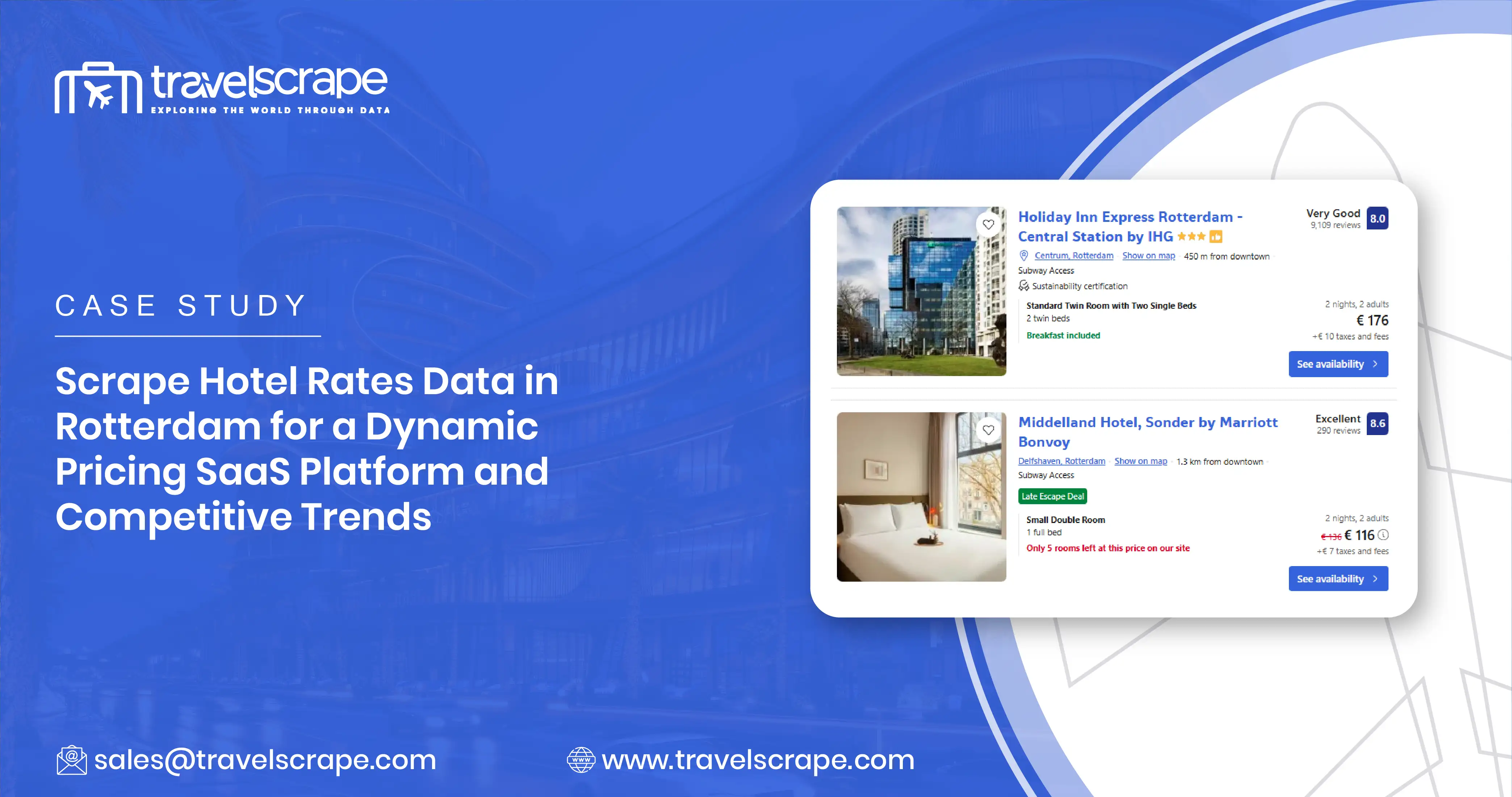 Rotterdam Hotel Rates Scraped for a Dynamic Pricing SaaS Platform Rotterdam Hotel Rates Scraped for a Dynamic Pricing SaaS Platform